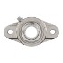 Picture of 1-3/8" Stainless Steel 2 Bolt Flange Mounted Food Bearing