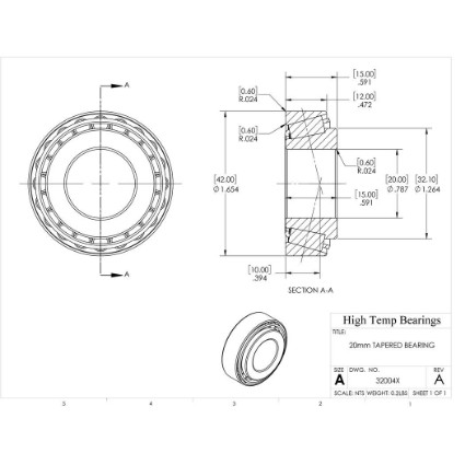Picture of 20mm Tapered Bearing