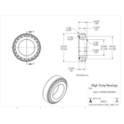 Picture of 35mm Tapered Bearing