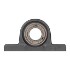 Picture of 40mm Narrow Setscrew Locking Non-Greaseable Pillow Block Bearing