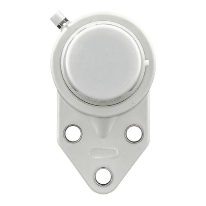 Picture of Plastic 3 Bolt Bracket Food Grade Bearing with End Cap