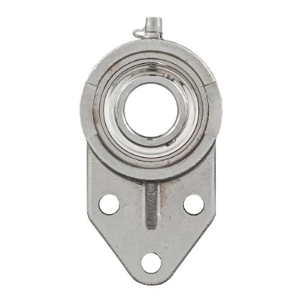 Picture of Stainless Steel 3 Bolt Bracket Food Grade Bearing