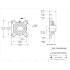 Picture of 1-1/2" High Temperature 500 °F Mounted 4 Bolt Flange Bearing