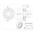 Picture of 90mm 6418 Deep Groove Open Ball Bearing