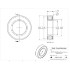 Picture of 12mm 61801 High Temperature 280 °C Shielded ZZ C5 Bearing