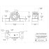 Picture of 2-11/16" High Temperature Type E Non Expansion 4 Bolt Pillow Block Heavy Duty Bearing