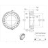 Picture of 85mm Tapered Bearing 32217