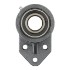 Picture of 1/2" 201 Set Screw Mounted 3 Bolt Bracket Bearing