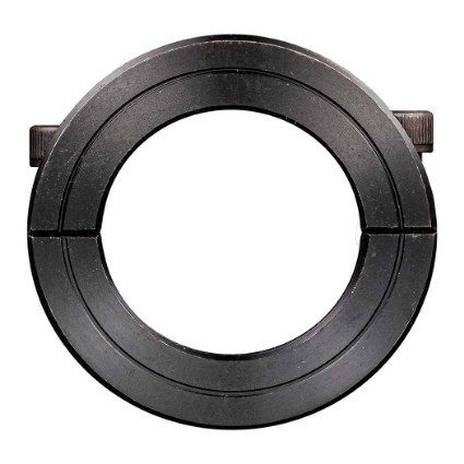 Picture of Clamping Two Piece Black Oxide Steel Shaft Collar